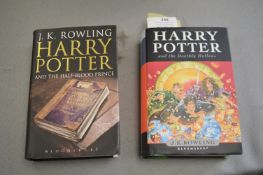 Two Harry Potter First Editions