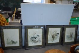 Four Wildlife Prints