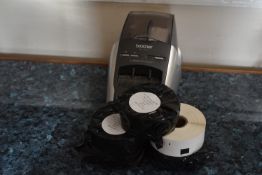 *Label Printer with Four Packs of Labels
