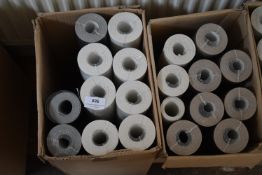 *Two Boxes Containing Assorted Rolls of Wallpaper