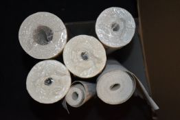 *4x Assorted Rolls of Christiana Masi 70cm Wallpaper, plus Offcuts