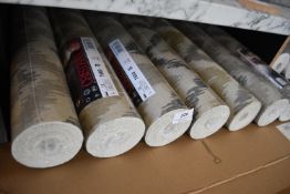 *6x Roll of Christiana Masi 7669 70cm Wallpaper, plus 1x Open Roll