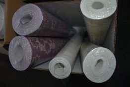 *5x Assorted Rolls of Rasch and Grandeco Wallpaper