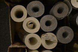 *7x Assorted Rolls of Wallpaper, plus 1x Open Roll