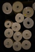 *11x Assorted Rolls of Wallpaper, plus 2x Open Roll, and 1x Half Roll