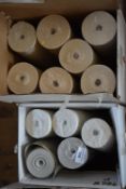*Box of Assorted Rolls of Wallpaper, and 7x Roll of Domus Pirati 27726 Wallpaper