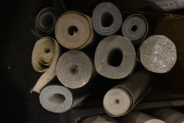 *5x Assorted Rolls of Wallpaper, plus 3x Open Rolls