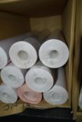 *8x Roll of Grandeco Wallpaper (7x GR1002 pink, and 1x GR1004 orange)