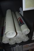 *9x Roll of Christiana Masi 3395 Wallpaper, plus 1x Open Roll