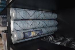 *6x Roll of Sphere SE20522 Wallpaper, plus 1x Open Roll