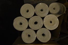*7x Assorted Rolls of Wallpaper, plus 1x Open Roll