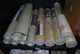 *5x Roll of Grandeco Boutique Wallpaper, 3x Roll of Christiana Masi Wallpaper, and 2x Roll of