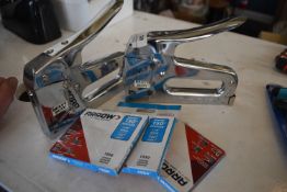 *Two Staple Guns and Staples