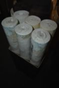 *Assorted Rolls of Christiana Masi 70cm Wallpaper *4905, 4923, 4952), plus 1x Open Roll
