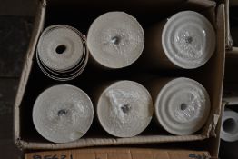 *5x Assorted Rolls of Wallpaper, plus 1x Open Roll