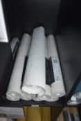 *8x Roll of Urban Concrete UC21302 Wallpaper, plus 1x Open Roll