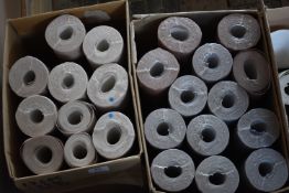 *Two Boxes Containing Assorted Rolls of Wallpaper
