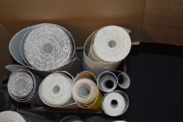 *6x Assorted Open Rolls of Wallpaper