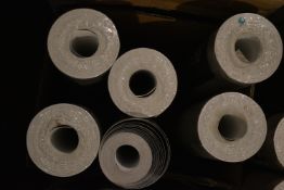 *5x Assorted Rolls of Wallpaper, plus 1x Open Roll