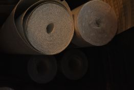 *3x Assorted Open Rolls of Wallpaper, plus 1x Open Roll