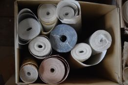 *8x Assorted Open Rolls of Wallpaper