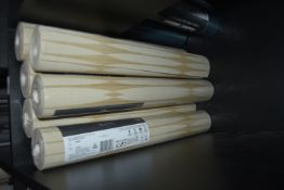 *5x Roll of Grandeco Boutique CH40007, plus 1x Open Roll