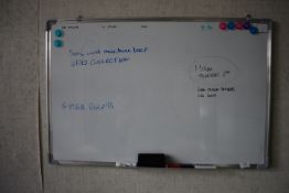 *Magnetic Whiteboard 90x60cm