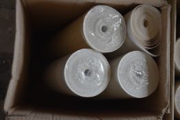 *3x Assorted Rolls of Wallpaper, plus 1x Open Roll
