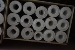 *13x Assorted Rolls of Wallpaper, plus 1x Open Roll