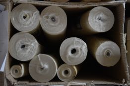 *7x Assorted Rolls of Wallpaper, plus 1x Open Roll