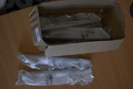 *6x Satin Chrome Kitchen Cabinet Handles 16cm