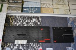 *Six Sections of Wall Shelving