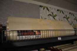 *11x Rolls of Christiana Masi 9023 70cm Wallpaper, plus 1x Open Roll