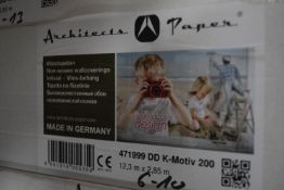 *3x Rolls of Architecture Paper Non-Woven Wall Covering