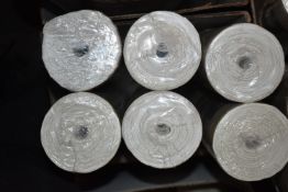 *5x Roll of Christiana Masi 9085 70cm Wallpaper, and 1x 7671