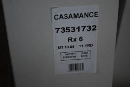 *Two Boxes Containing 6x Rolls of Casamance 73531732 70cm Wallpaper