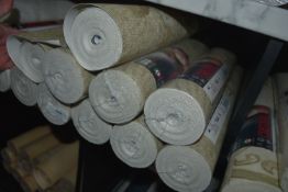 *8x Roll of Christiana Masi 7649 70cm Wallpaper, plus 2x Open Roll