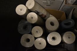 *9x Assorted Rolls of Wallpaper, plus 2x Open Rolls