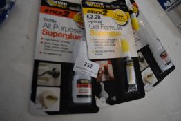 *2x All Purpose and 1x Gel Formula Super Glue