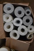 *Three Boxes Containing Assorted Rolls of Wallpaper