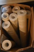 *6x Assorted Rolls of Wallpaper, plus 2x Open Rolls