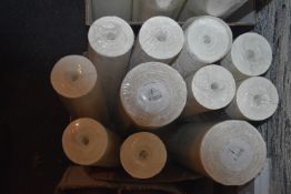 *10x Assorted Rolls of Wallpaper