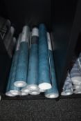 *10x Roll of Lutece 51193001 Wallpaper, plus 1x Open Roll