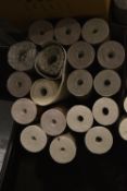 *16x Assorted Rolls of Wallpaper, plus 1x Open Roll, and 1x Half Roll