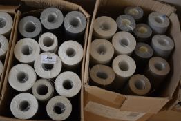 *Two Boxes Containing Assorted Rolls of Wallpaper