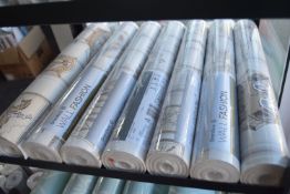 *6x Roll of Grandeco Wall Fashion GR2302 Wallpaper, plus 1x Open Roll