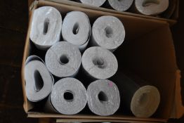 *7x Assorted Rolls of Wallpaper, plus 2x Open Rolls
