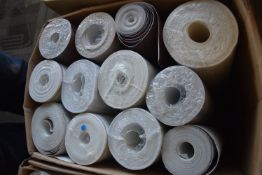 *9x Assorted Rolls of Wallpaper, plus 3x Open Rolls