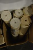 *2x Assorted Rolls of 70cm Wallpaper, plus 3x Open Rolls