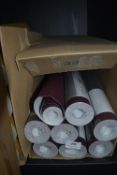 *7x Roll of Lutece 51192710 Wallpaper, plus 1x Open Roll